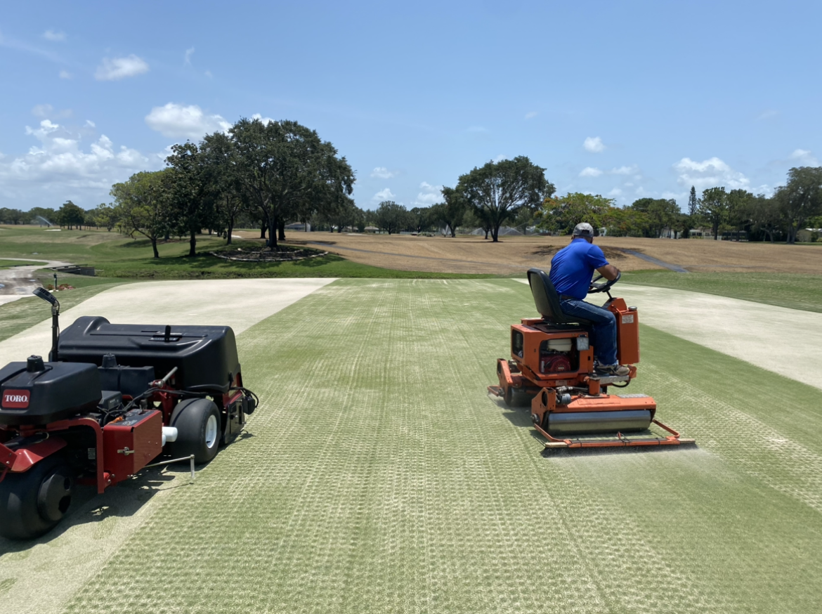 Putting Green - June 19, 2023 - Topdressing & Aerification